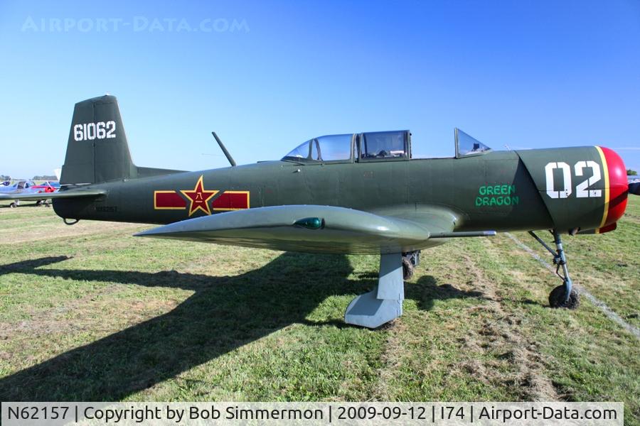 N62157, Nanchang CJ-6A C/N 2751259, MERFI fly-in - Urbana, Ohio