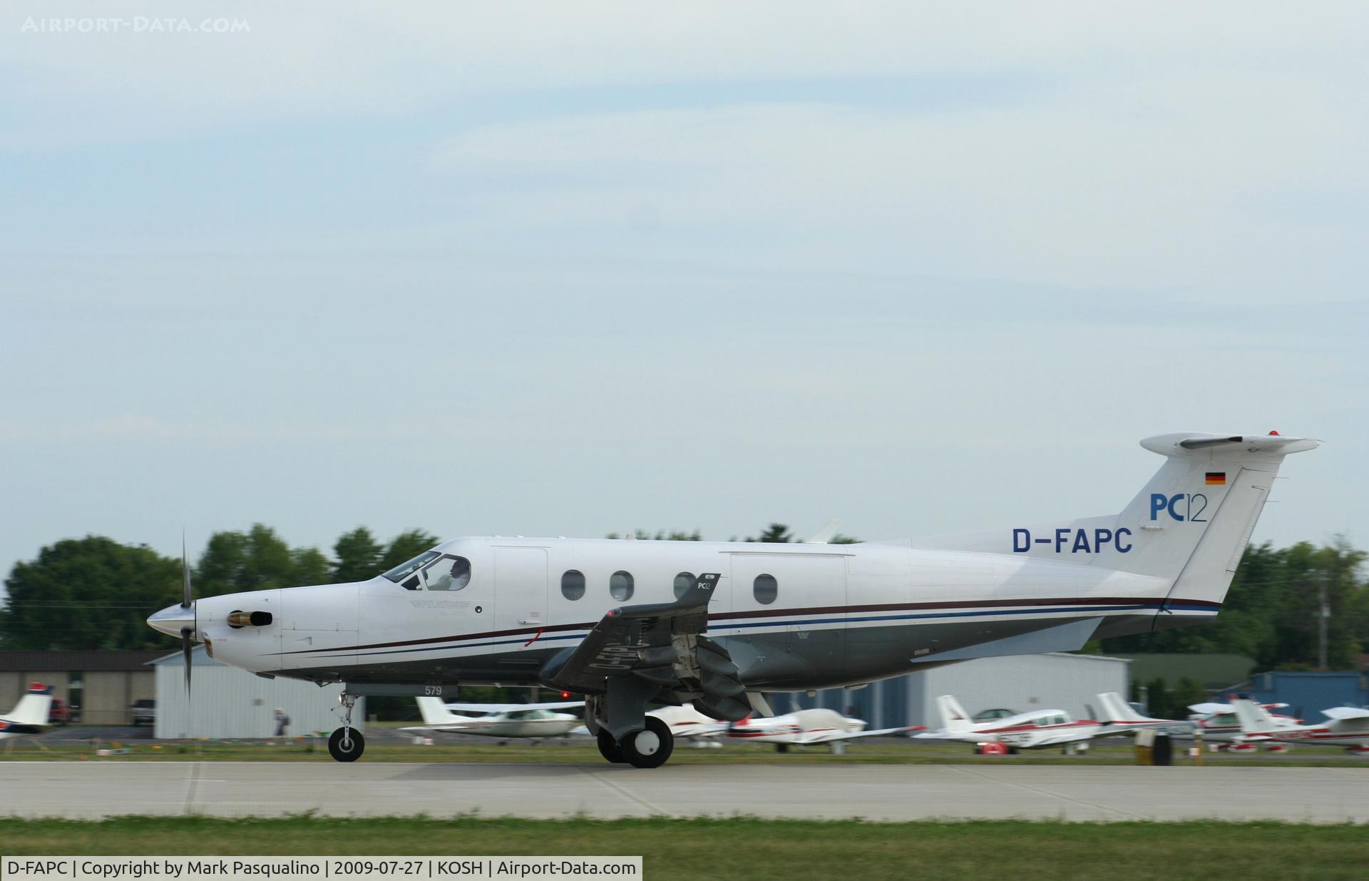 D-FAPC, 2004 Pilatus PC-12/45 C/N 579, Pilatus PC-12