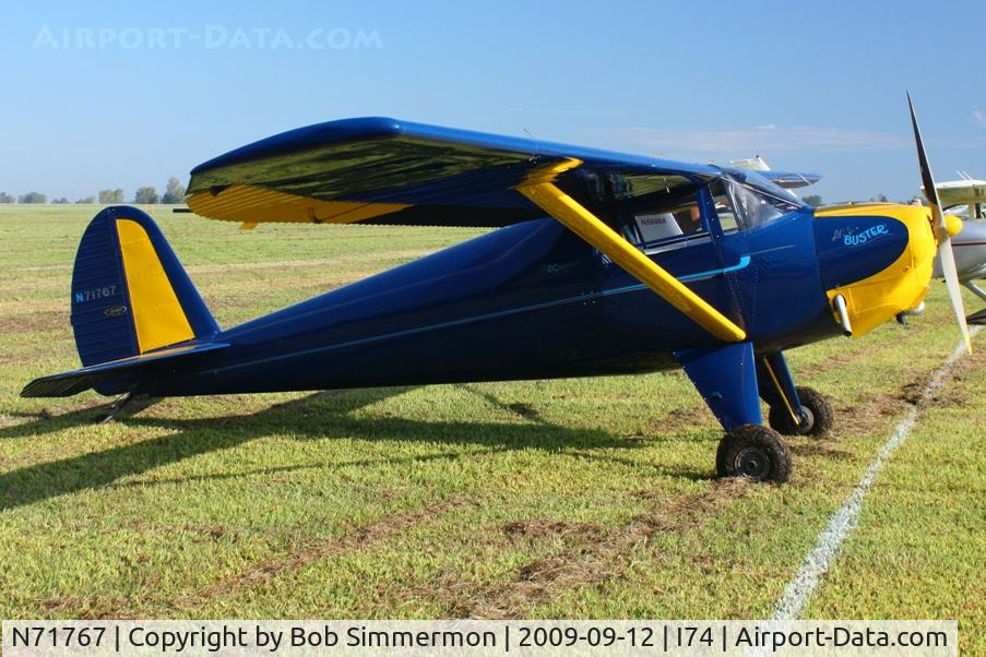 N71767, 1946 Silvaire Luscombe 8A C/N 3194, MERFI fly-in - Urbana, Ohio
