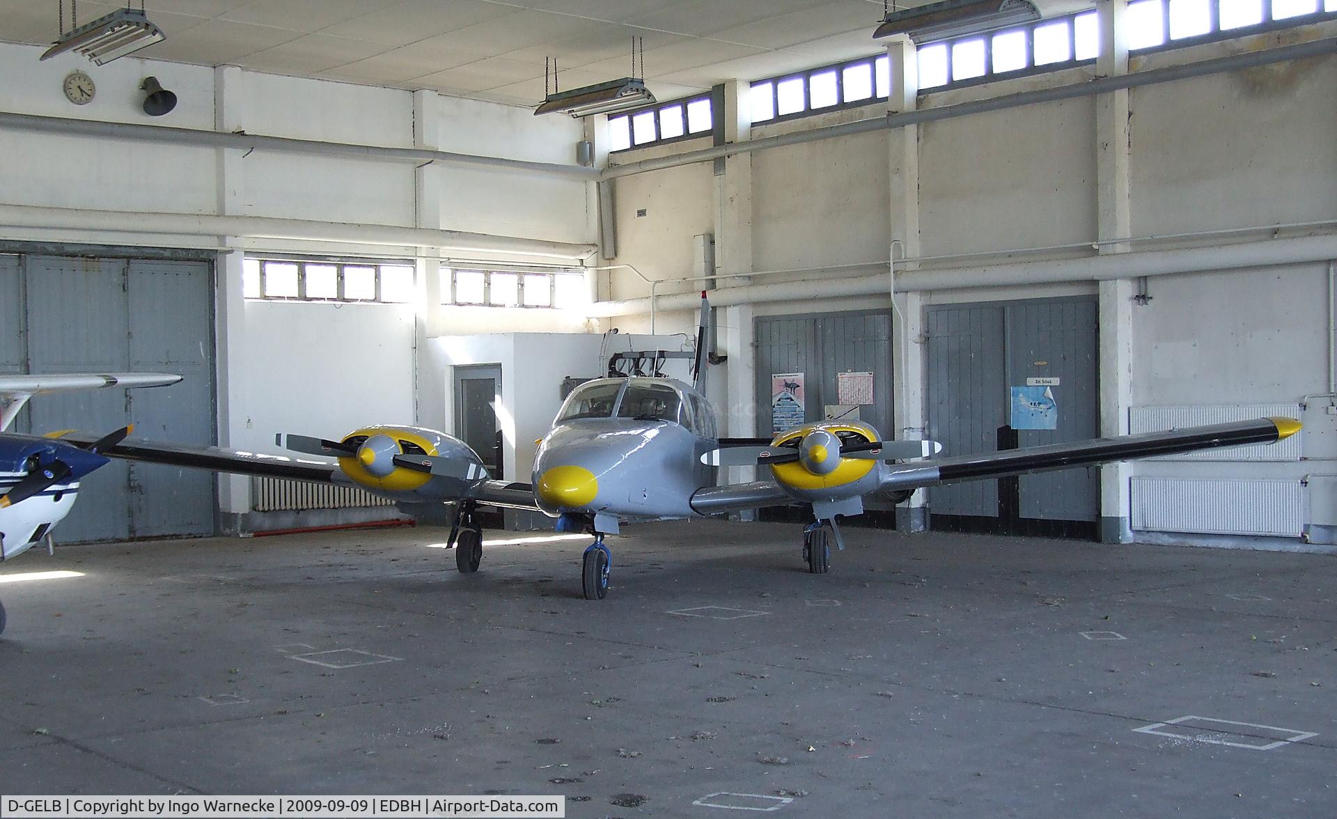 D-GELB, PZL-Mielec M20 C/N 1 AH 003-07, PZL Mielec M20 (polish version of the Piper PA-34-200T Seneca II) at Stralsund/Barth airport 
