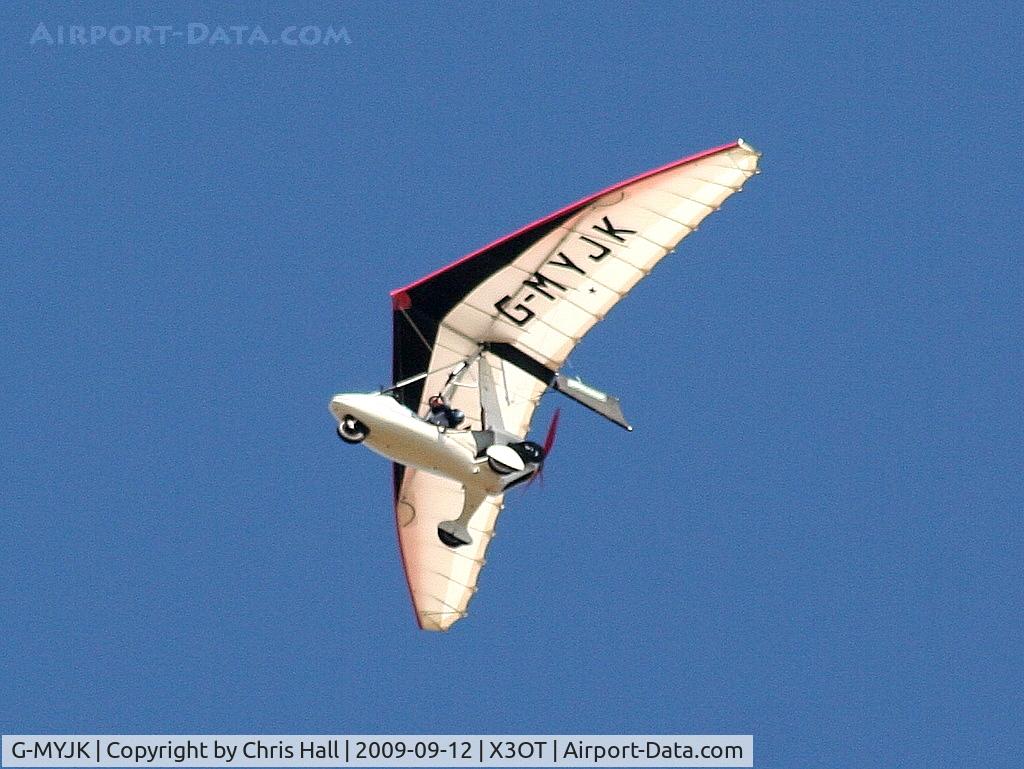 G-MYJK, 1993 Pegasus Quasar IITC C/N SW-WQT-0592, Staffordshire Aero Club's 25th anniversary fly-in