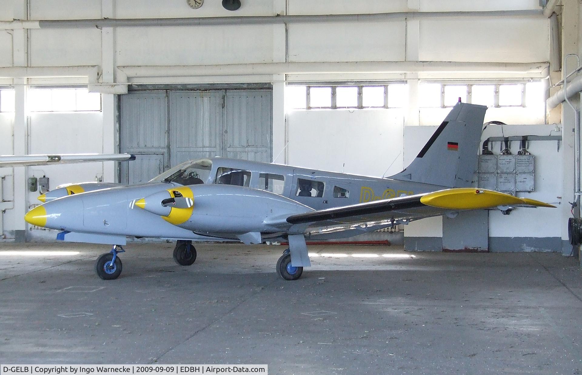 D-GELB, PZL-Mielec M20 C/N 1 AH 003-07, PZL Mielec M20 (polish version of the Piper PA-34-200T Seneca II) at Stralsund/Barth airport 