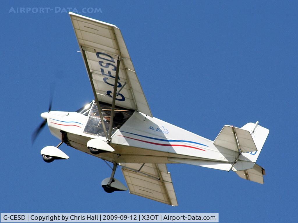 G-CESD, 2007 Best Off Skyranger Swift 912S(1) C/N BMAA/HB/535, Staffordshire Aero Club's 25th anniversary fly-in