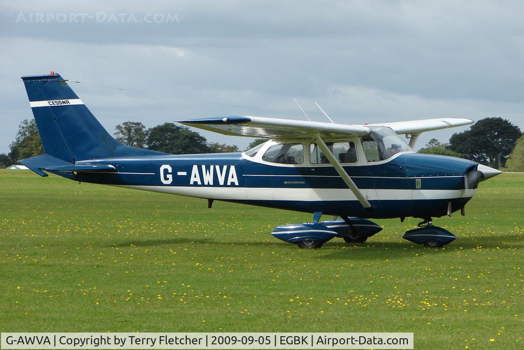 G-AWVA, 1968 Reims F172H Skyhawk C/N 0597, Visitor to the 2009 Sywell Revival Rally