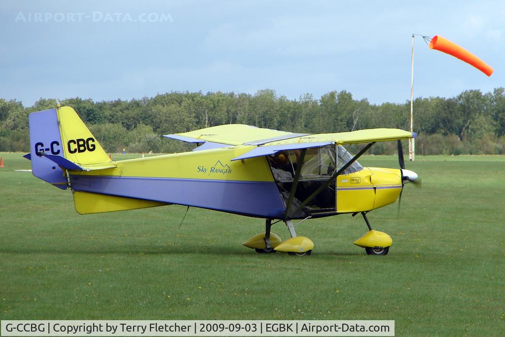 G-CCBG, 2002 Best Off Skyranger 912(2) C/N BMAA/HB/240, Visitor to the 2009 Sywell Revival Rally