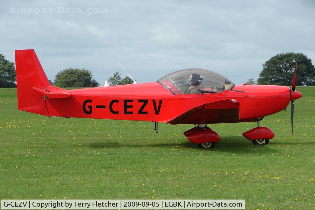 G-CEZV, 2008 Zenair CH-601 HDS Zodiac C/N PFA 162-13748, Visitor to the 2009 Sywell Revival Rally