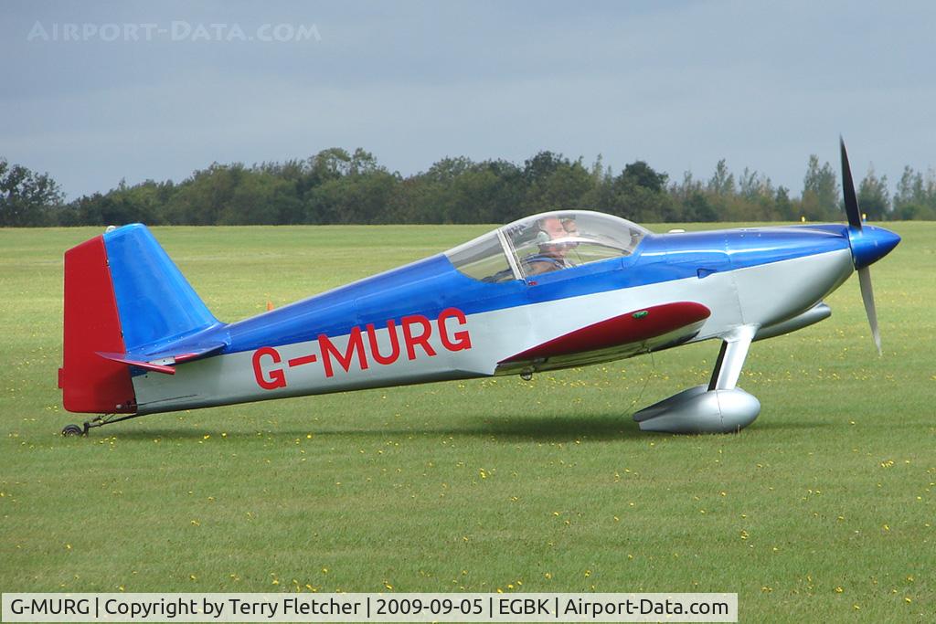 G-MURG, 2005 Vans RV-6 C/N PFA 181-12470, Visitor to the 2009 Sywell Revival Rally