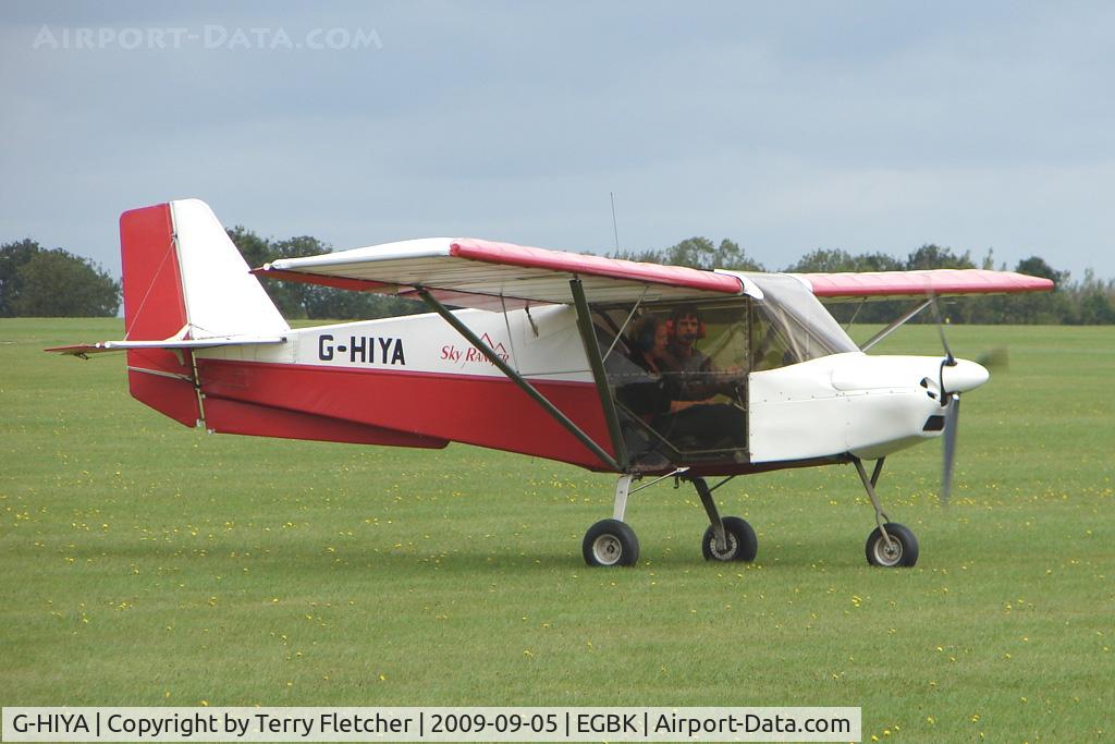 G-HIYA, 2006 Best Off Skyranger 912(2) C/N BMAA/HB/493, Visitor to the 2009 Sywell Revival Rally