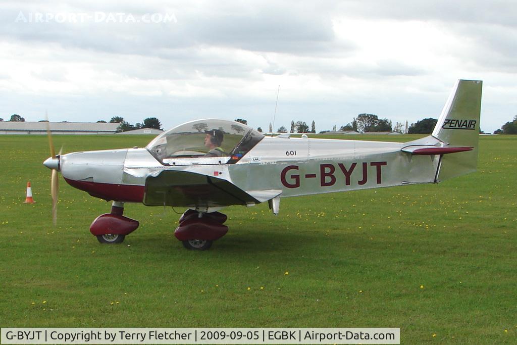 G-BYJT, 1999 Zenair CH-601HD C/N PFA 162-13130, Visitor to the 2009 Sywell Revival Rally