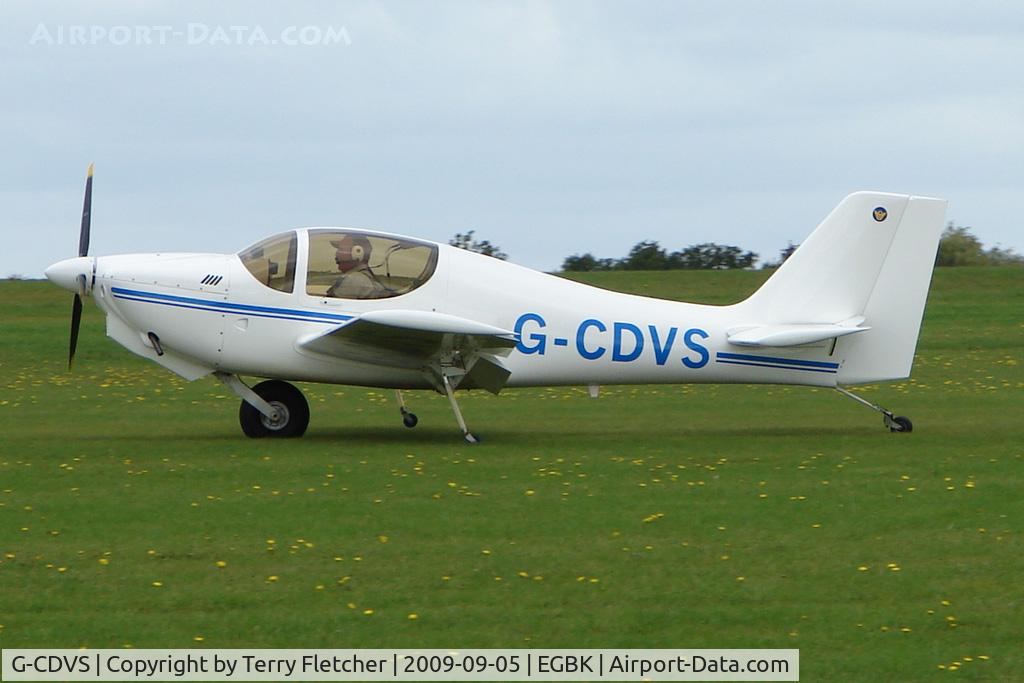 G-CDVS, 2006 Europa XS Monowheel C/N PFA 247-13217, Visitor to the 2009 Sywell Revival Rally