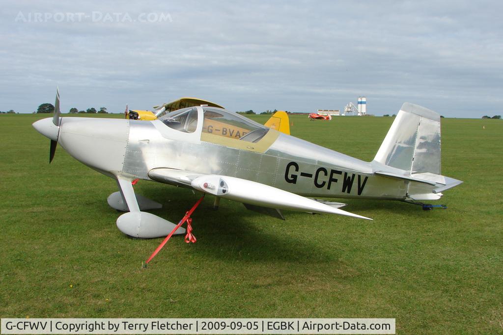 G-CFWV, 2009 Vans RV-7 C/N PFA 323-14428, Visitor to the 2009 Sywell Revival Rally