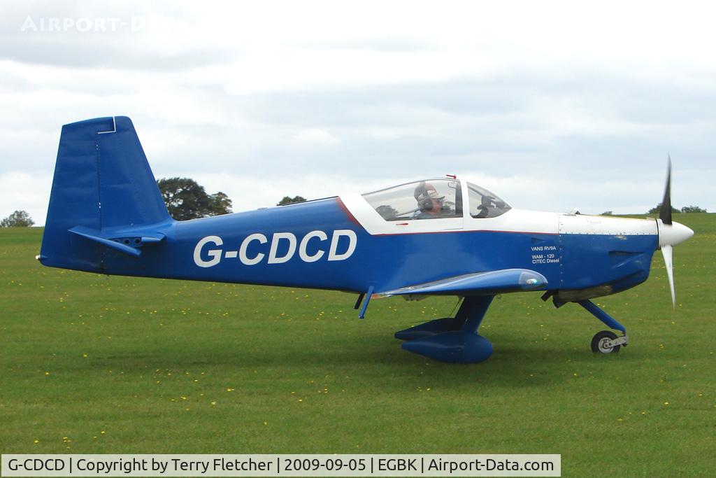 G-CDCD, 2004 Vans RV-9A C/N PFA 320-13925, Visitor to the 2009 Sywell Revival Rally