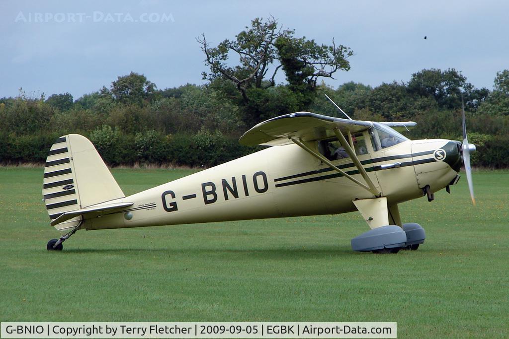 G-BNIO, 1946 Luscombe 8A C/N 2120, Visitor to the 2009 Sywell Revival Rally