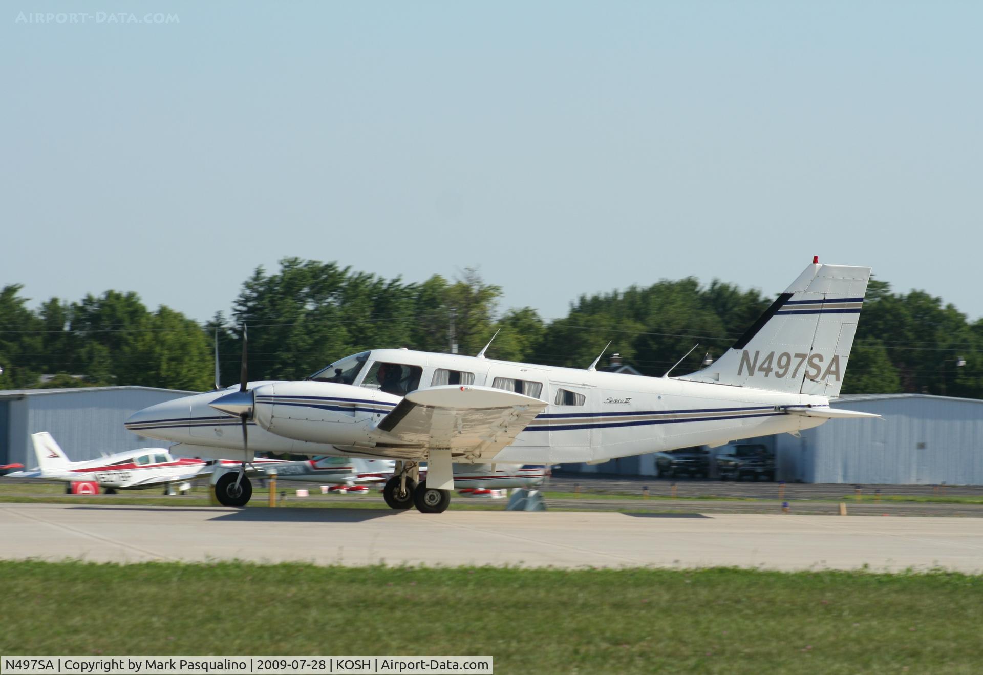 N497SA, Piper PA-34-220T Seneca V C/N 34-8133109, Piper PA-34-220T
