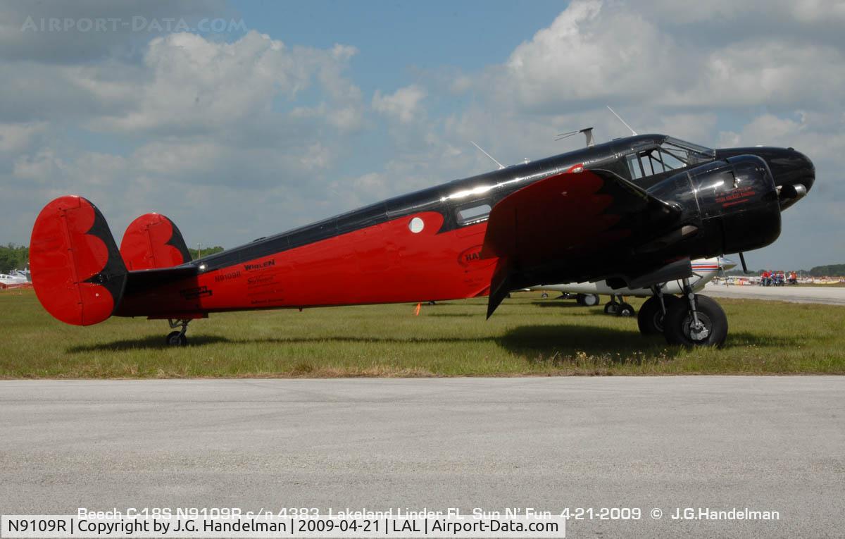 N9109R, 1943 Beech C18S (AT-7C) C/N 4383 (5676), at 2009 Sun N' Fun