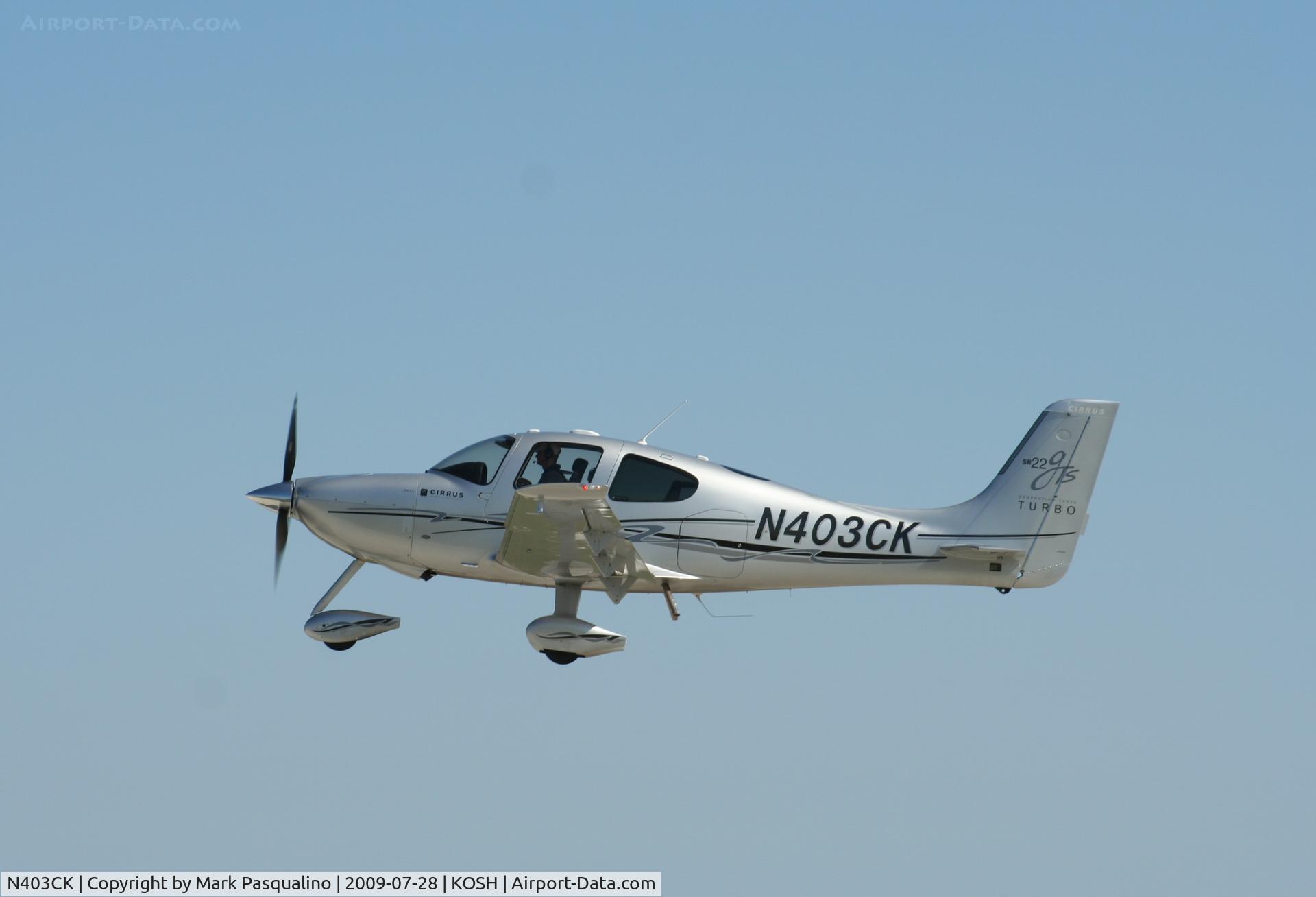 N403CK, 2009 Cirrus SR22 GTS Turbo C/N 3403, SR22