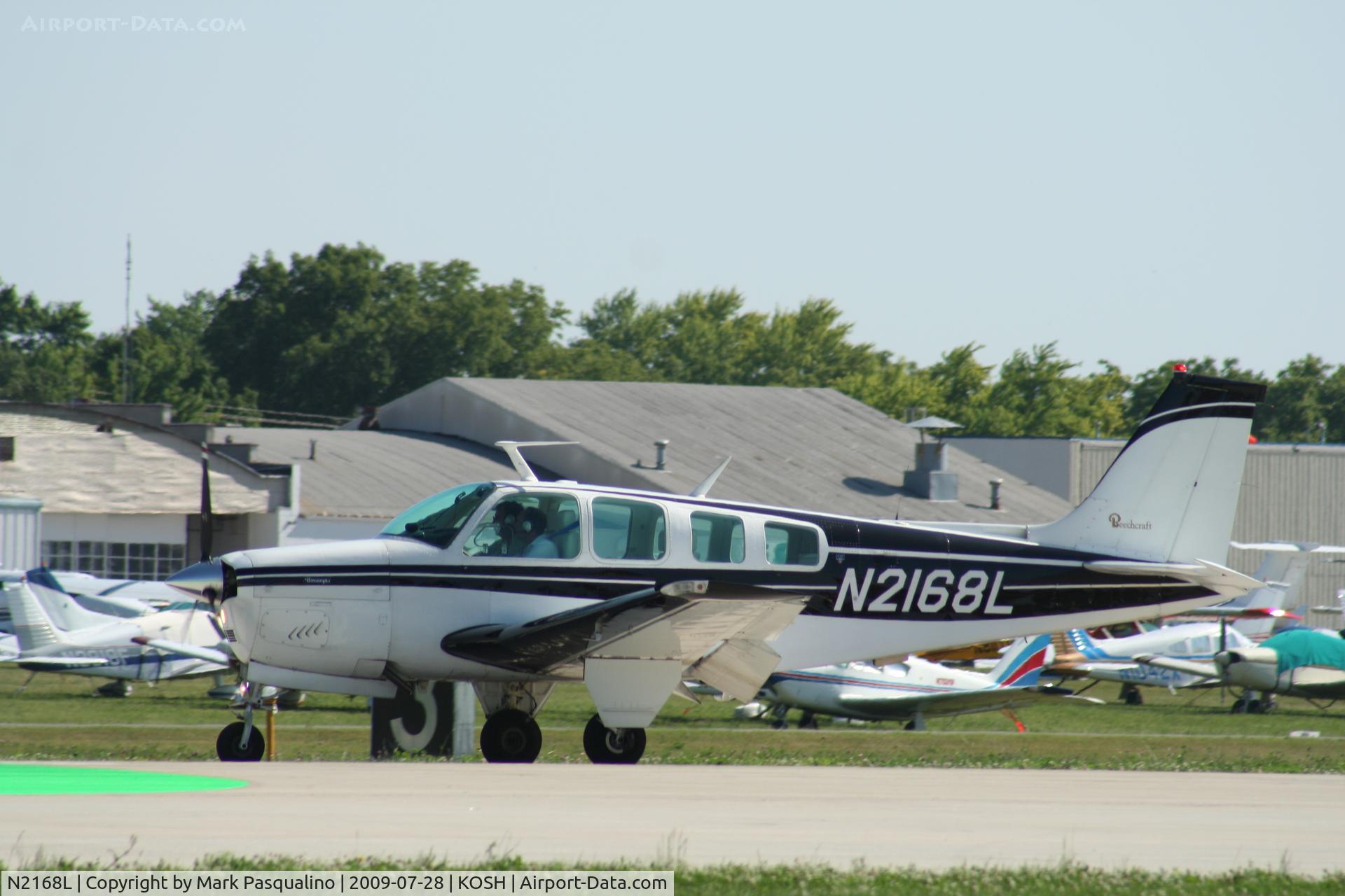 N2168L, 1976 Beech A36 Bonanza 36 C/N E-905, Beech A36