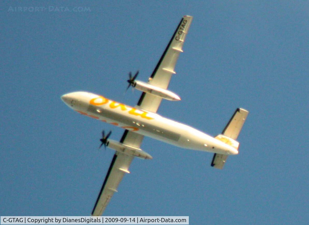 C-GTAG, 1990 De Havilland Canada DHC-8-301 Dash 8 C/N 200, Vaughan ON