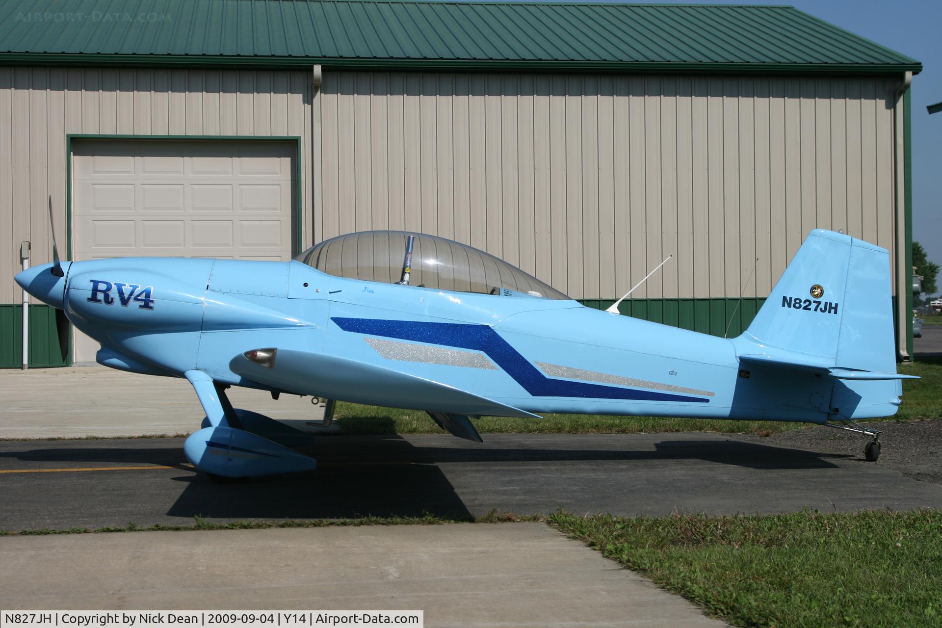 N827JH, 1996 Vans RV-4 C/N 2438, Y14