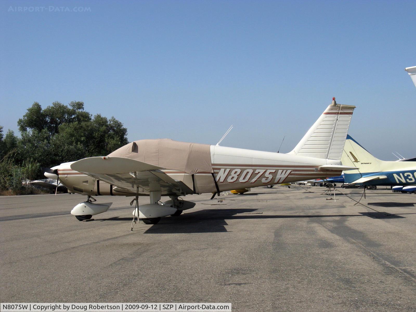 N8075W, 1965 Piper PA-28-180 C/N 28-2163, 1965 Piper PA-28-180 CHEROKEE, Lycoming O&VO-360 180 Hp