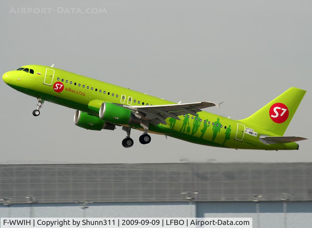 F-WWIH, 2009 Airbus A320-214 C/N 4032, C/n 4032 - To be VQ-BES