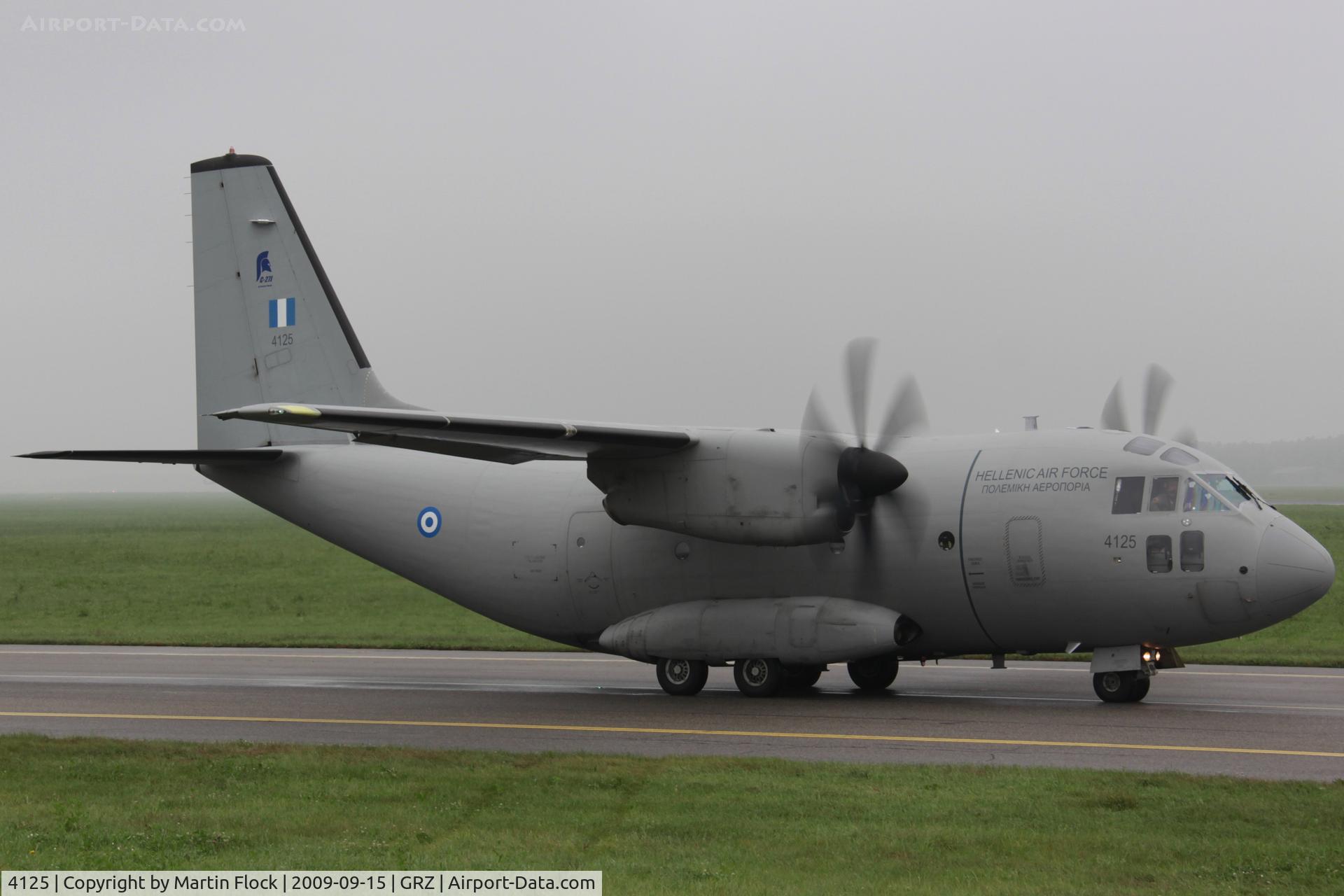 4125, 2008 Alenia C-27J Spartan C/N 4125/HA008, .