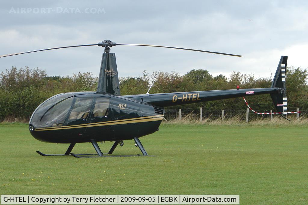 G-HTEL, 2002 Robinson R44 Raven C/N 1155, Visitor to the 2009 Sywell Revival Rally