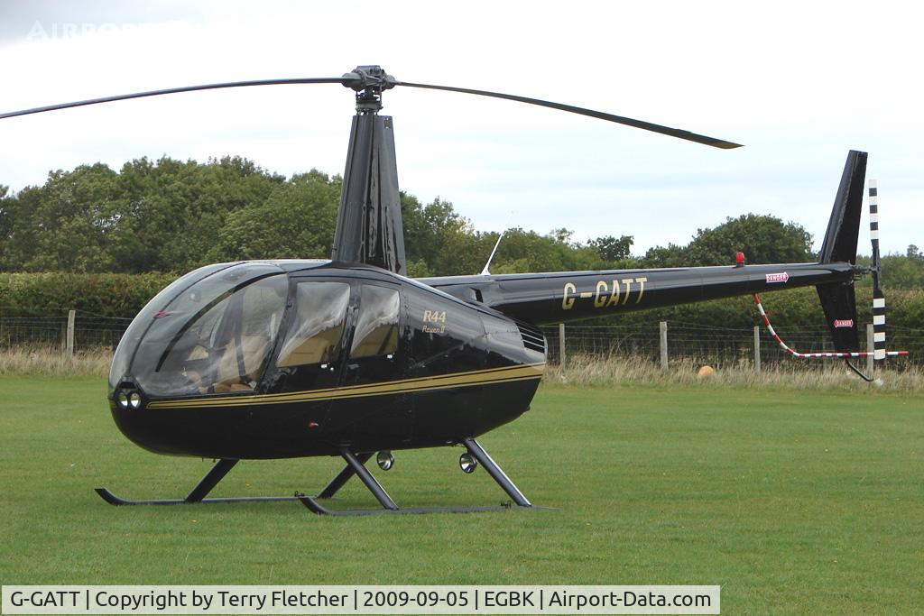 G-GATT, 2004 Robinson R44 Raven II C/N 10531, Visitor to the 2009 Sywell Revival Rally