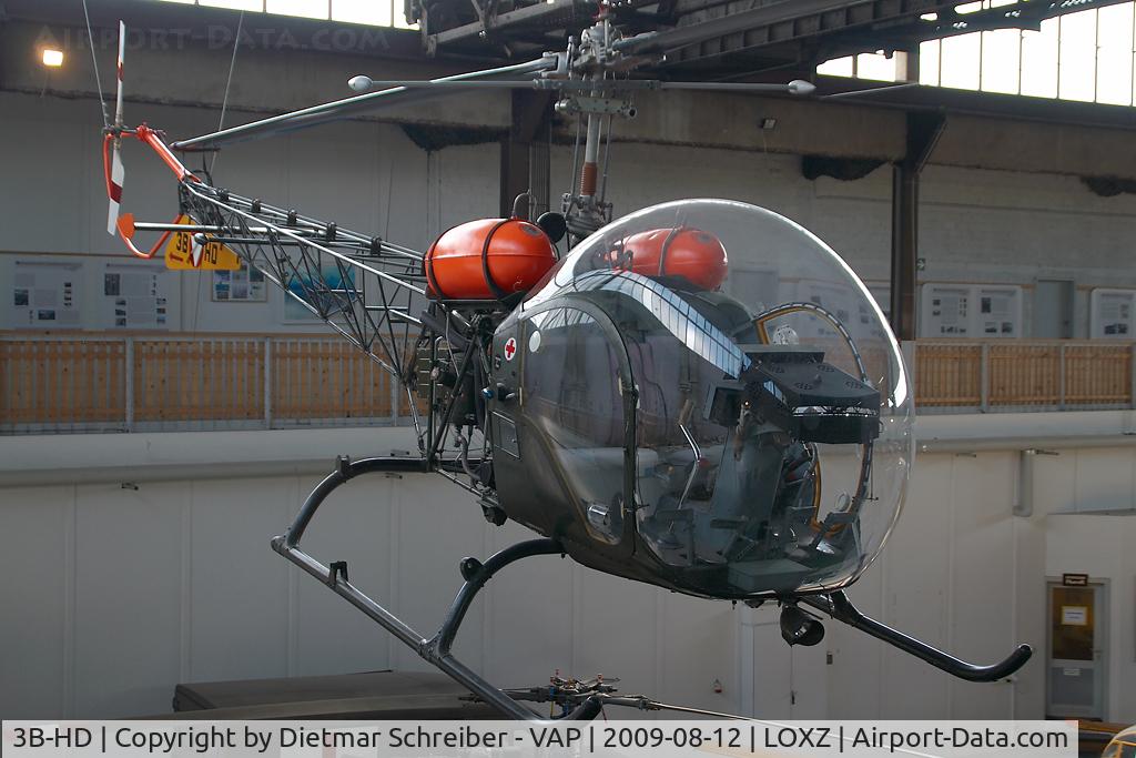 3B-HD, Bell OH-13H Sioux C/N 2482, Bell OH-13