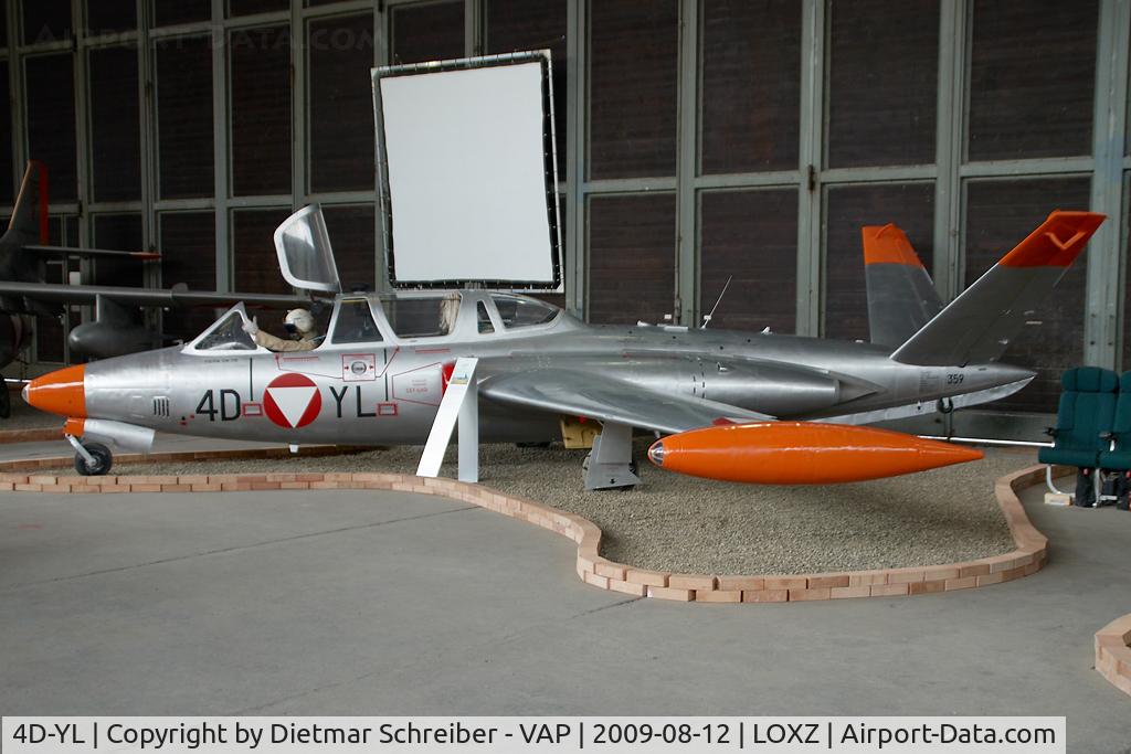 4D-YL, Fouga CM-170R Magister C/N 359, Fouga CM170 Magister