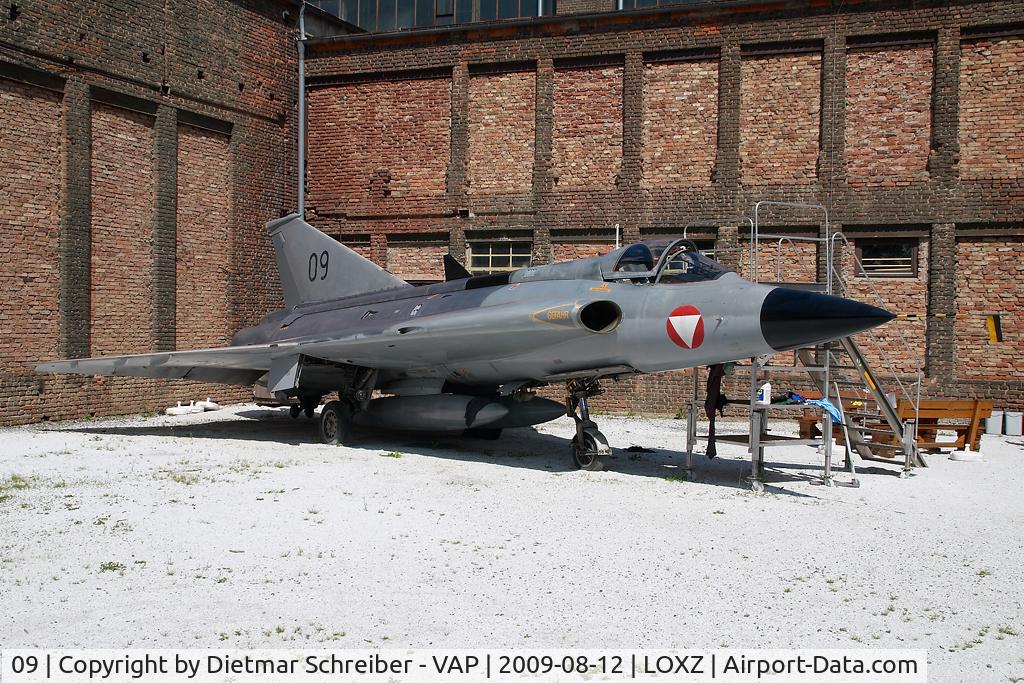 09, Saab J-35Oe MkII Draken C/N 35-1409, Saab Draken