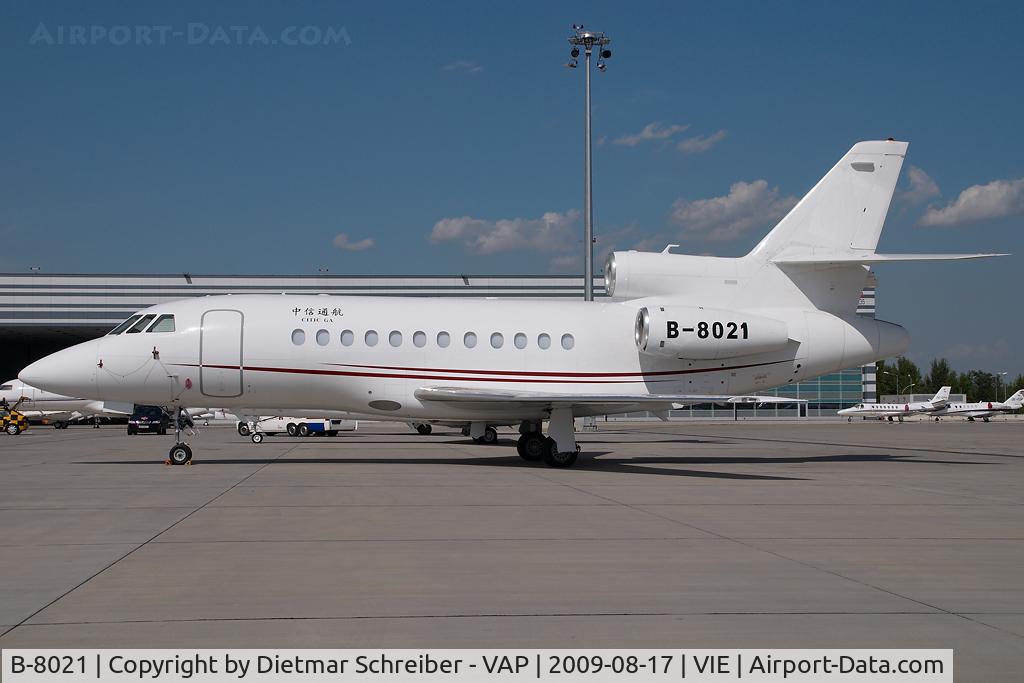 B-8021, 2007 Dassault Falcon 900DX C/N 613, Falcon 900