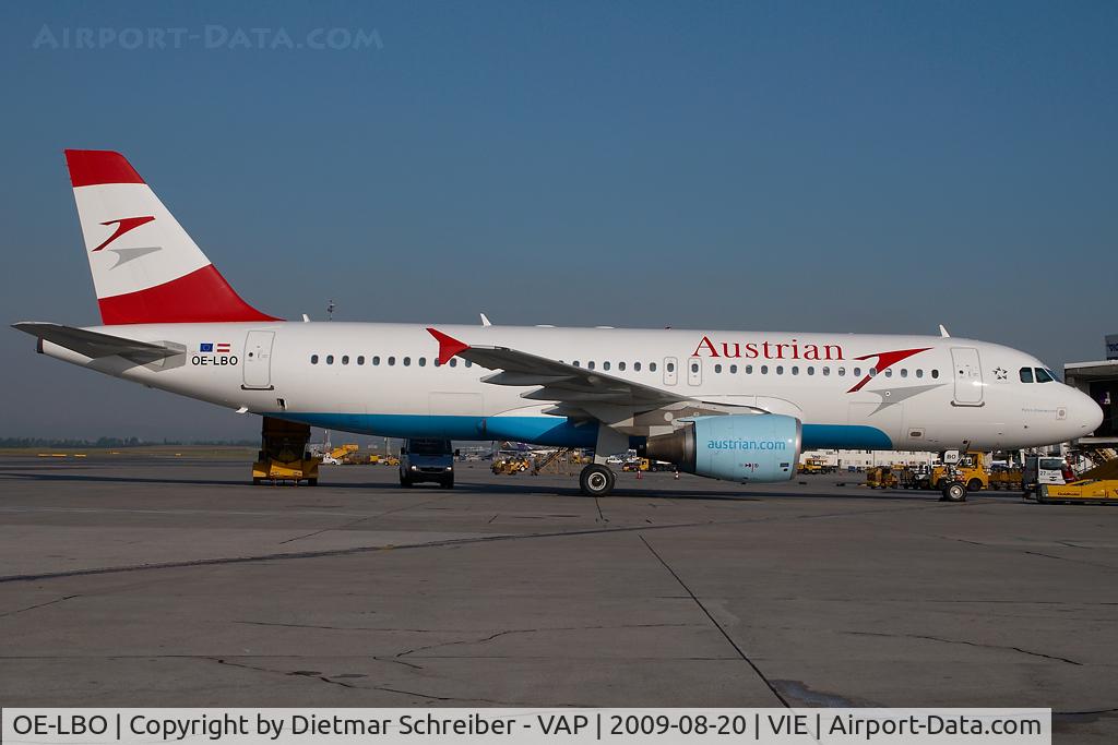 OE-LBO, 1998 Airbus A320-214 C/N 776, Austrian Airlines Airbus 320