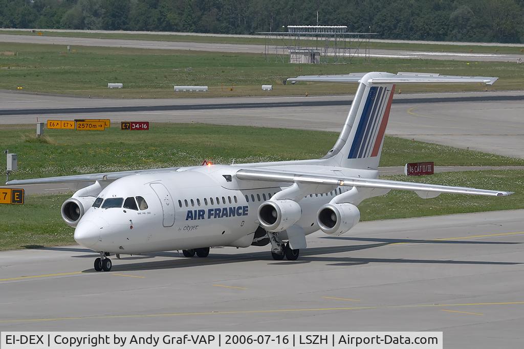 EI-DEX, 1990 British Aerospace BAe.146-300 C/N E3157, Air France Bae 146