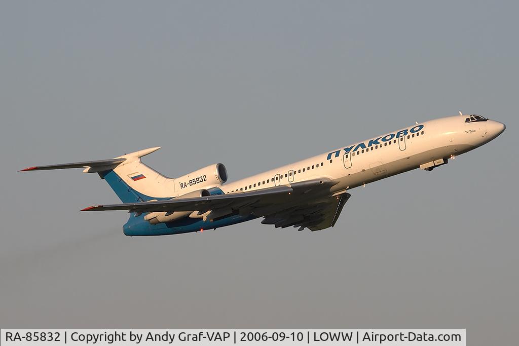 RA-85832, 1992 Tupolev Tu-154M C/N 92A908, Aeroflot TU154M