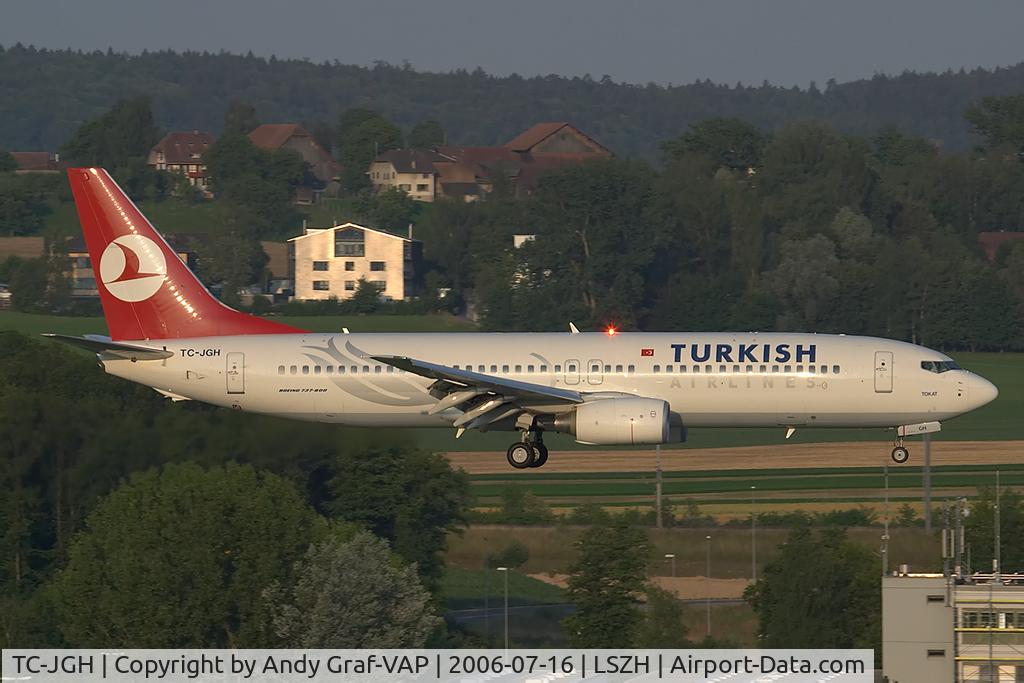 TC-JGH, 2006 Boeing 737-8F2 C/N 34406, Turkish Airlines 737-800