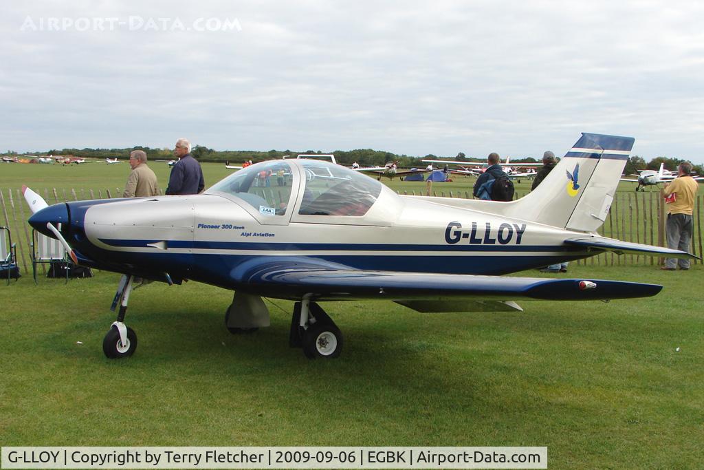 G-LLOY, 2006 Alpi Aviation Pioneer 300 Hawk C/N PFA 330A-14568, Exhibitor at LAA Stands at 2009 Sywell Revival Rally