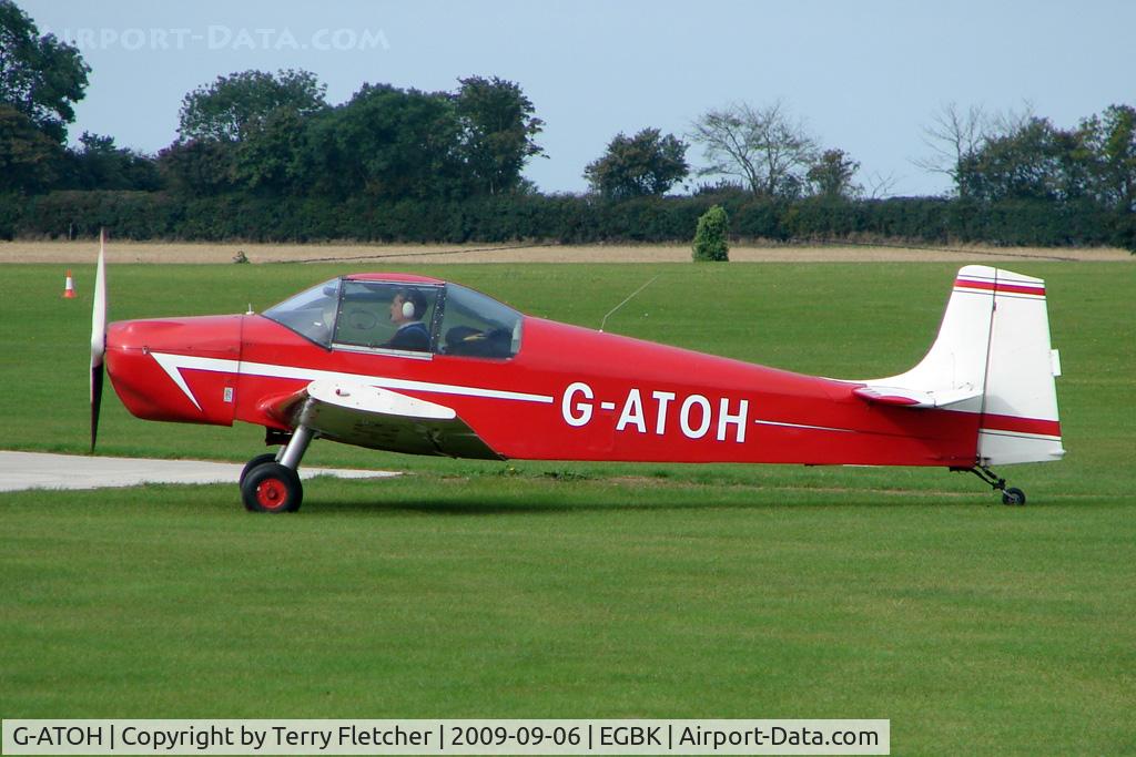G-ATOH, 1966 Rollason Druine D-62B Condor C/N RAE/612, Visitor to the 2009 Sywell Revival Rally