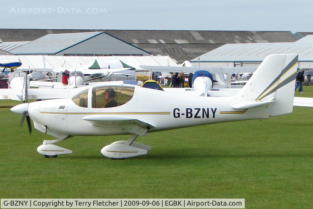 G-BZNY, 2002 Europa XS Tri-Gear C/N PFA 247-13355, Visitor to the 2009 Sywell Revival Rally