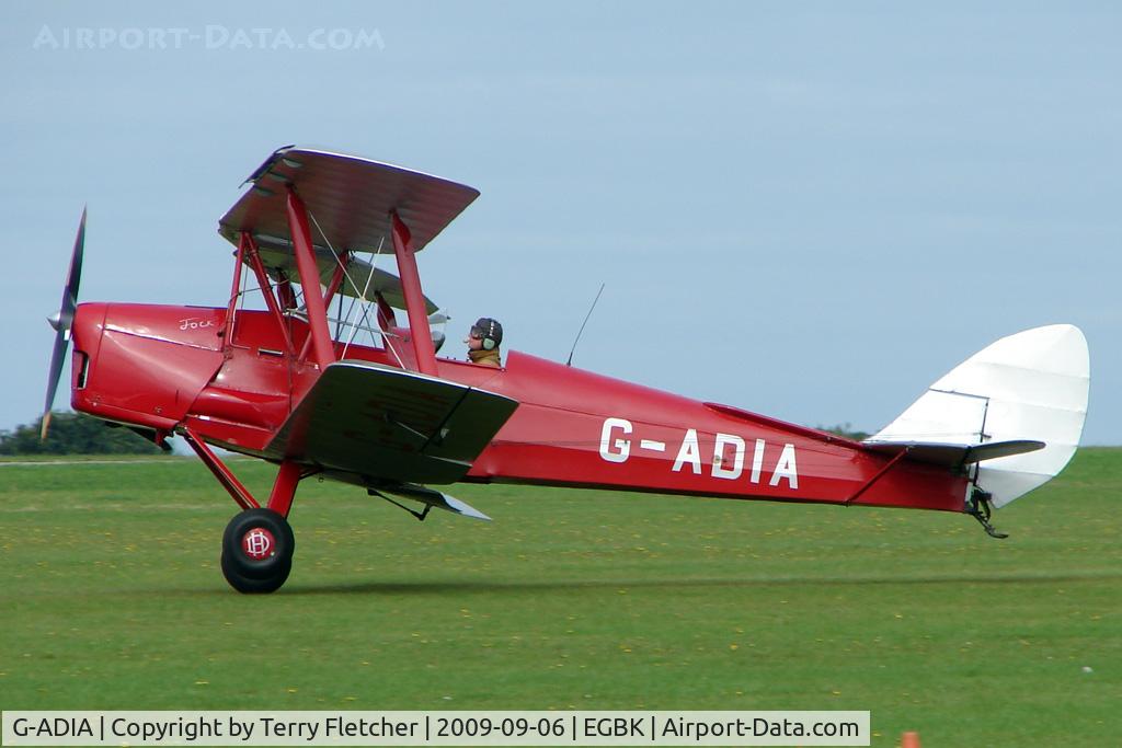 G-ADIA, 1935 De Havilland DH-82A Tiger Moth II C/N 3368, Visitor to the 2009 Sywell Revival Rally