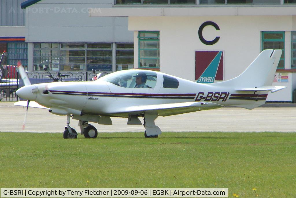 G-BSRI, 1992 Lancair 235 C/N PFA 191-11467, Visitor to the 2009 Sywell Revival Rally
