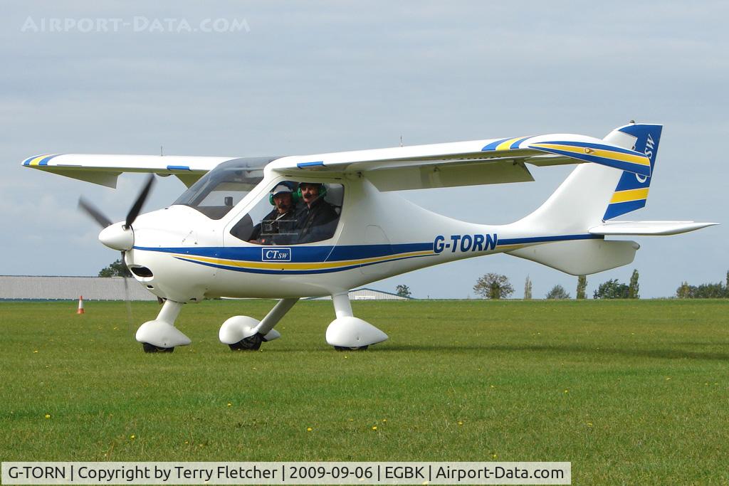 G-TORN, 2006 Flight Design CTSW C/N 8189, Visitor to the 2009 Sywell Revival Rally