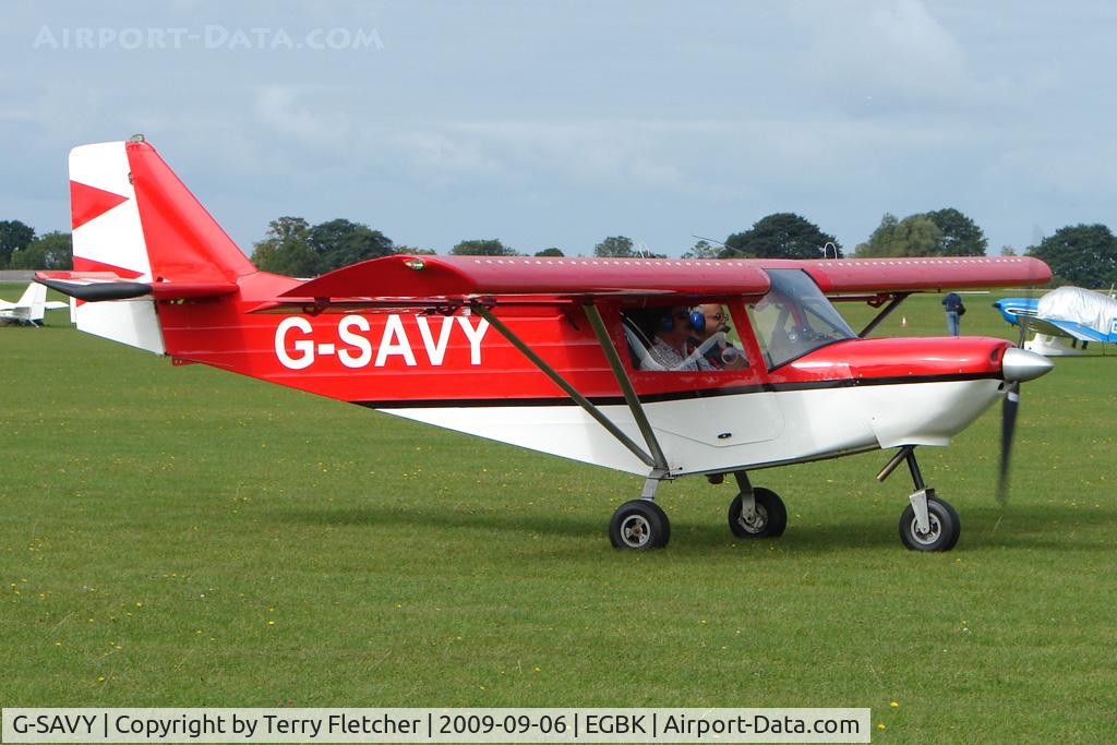 G-SAVY, 2009 ICP MXP-740 Savannah VG Jabiru(1) C/N BMAA/HB/499, Visitor to the 2009 Sywell Revival Rally