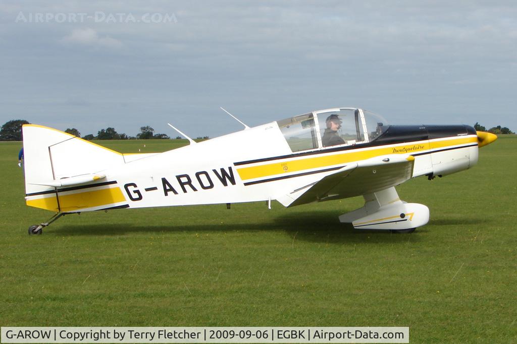 G-AROW, 1961 Jodel D-140B Mousequetaire II C/N 71, Visitor to the 2009 Sywell Revival Rally