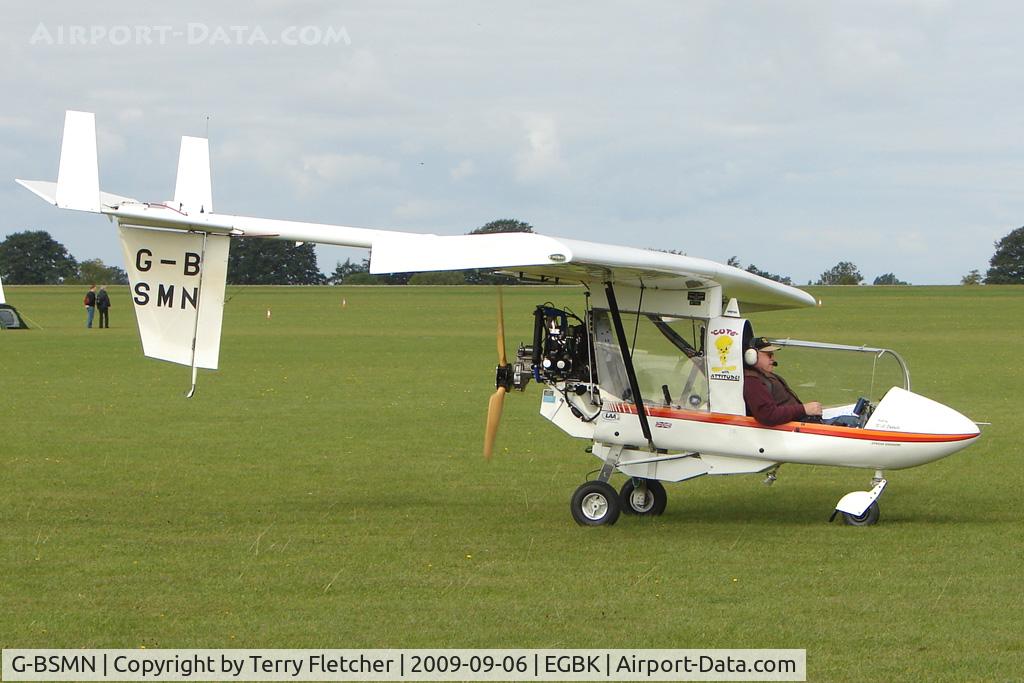 G-BSMN, 1990 CFM Streak Shadow C/N PFA 161-11656, Visitor to the 2009 Sywell Revival Rally