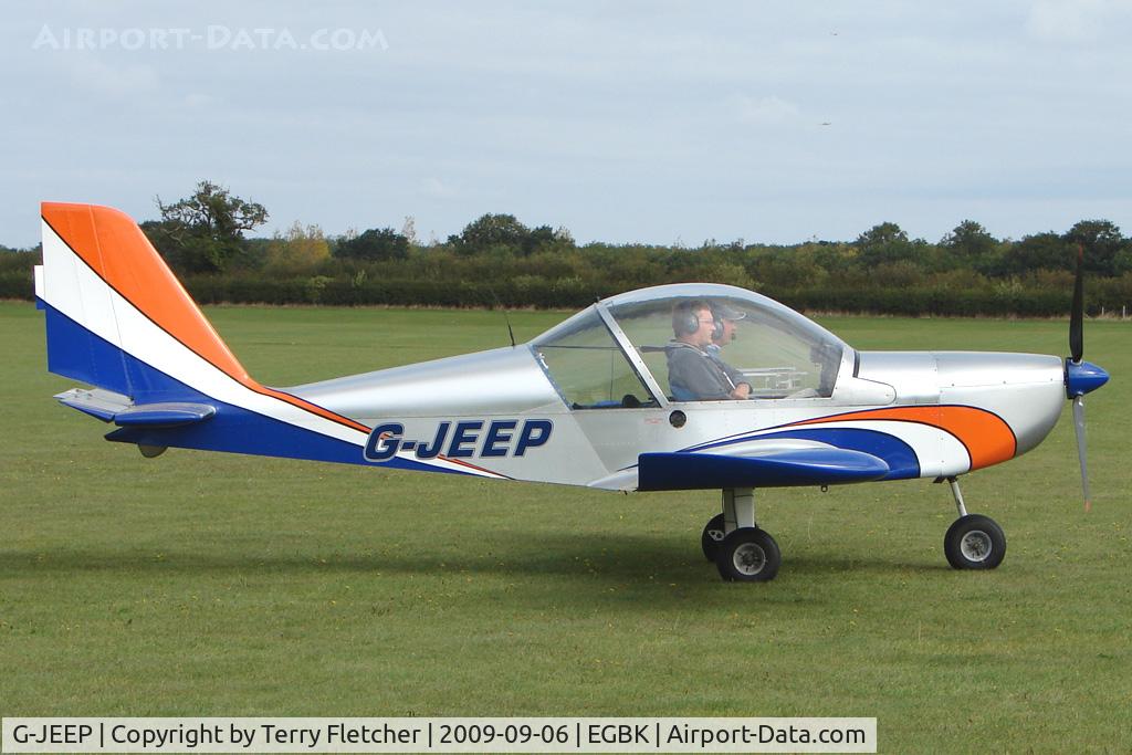 G-JEEP, 2002 Aerotechnik EV-97A Eurostar C/N PFA 315-13888, Visitor to the 2009 Sywell Revival Rally