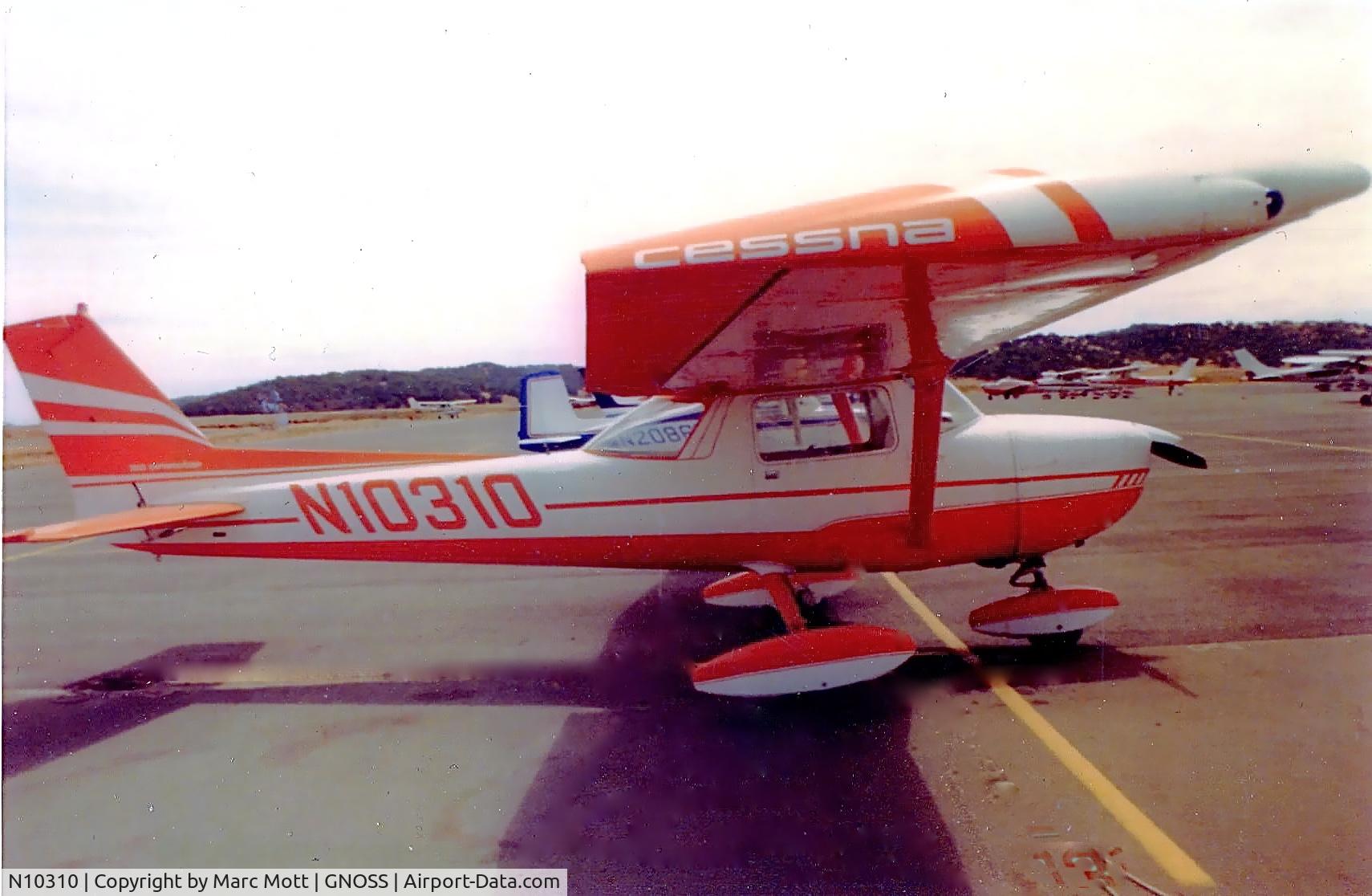 N10310, 1973 Cessna 150L C/N 15074836, Factory reverse paint sceme