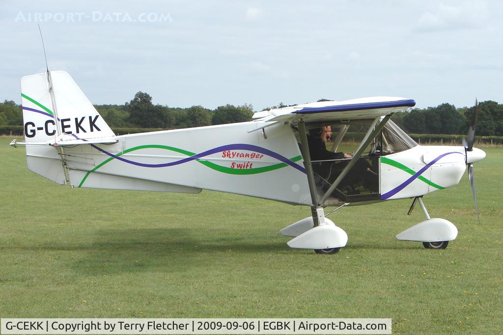 G-CEKK, 2007 Skyranger Swift 912S(1) C/N BMAA/HB/522, Visitor to the 2009 Sywell Revival Rally