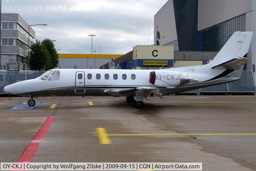 OY-CKJ, 1991 Cessna 560 Citation V C/N 560-0114, visitor