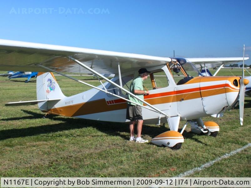 N1167E, 1946 Aeronca 7AC Champion C/N 7AC-4723, MERFI fly-in, Urbana, Ohio